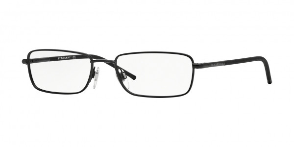 Burberry BE1268 Eyeglasses, 1007 MATTE BLACK (BLACK)