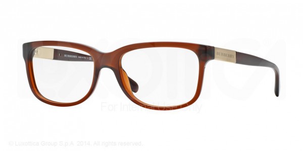 Burberry BE2164 Eyeglasses, 3469 BROWN (BROWN)
