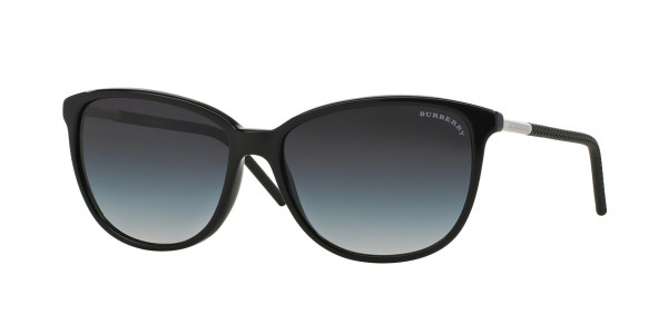 Burberry BE4180 Sunglasses, 30018G BLACK (BLACK)