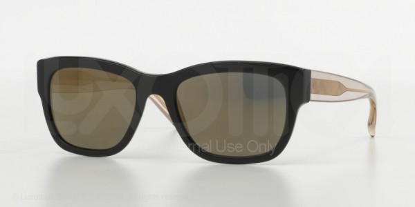 Burberry BE4188 Sunglasses, 35074T BLACK (BLACK)
