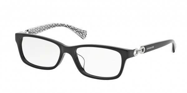 Coach HC6052F FANNIE (F) Eyeglasses, 5214 BLACK (BLACK)