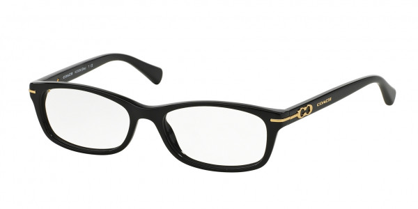 Coach HC6054F ELISE (F) Eyeglasses, 5002 BLACK (BLACK)