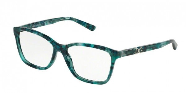 Dolce & Gabbana DG3153PM ICONIC LOGO Eyeglasses, 2911 GREEN MARBLE