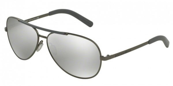 Dolce & Gabbana DG2141 LIFESTYLE Sunglasses, 12216G MATTE GUNMETAL