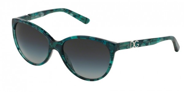 Dolce & Gabbana DG4171PM ICONIC LOGO Sunglasses, 29118G GREEN MARBLE