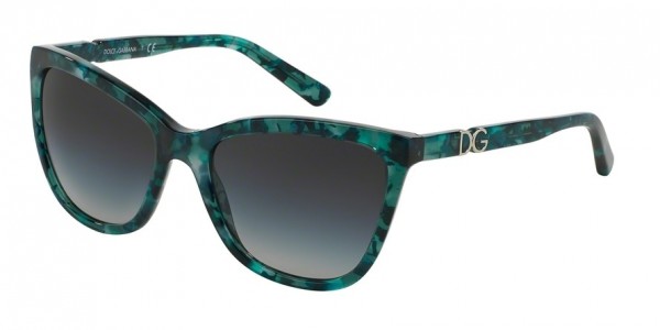 Dolce & Gabbana DG4193M ICONIC LOGO Sunglasses, 29118G GREEN MARBLE