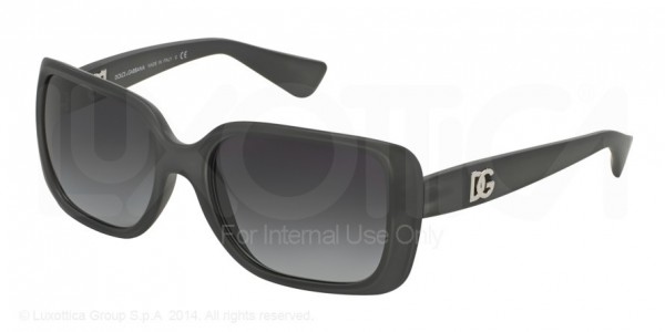 Dolce & Gabbana DG6093 Sunglasses, 26768G OPAL MATTE GREY (GREY)