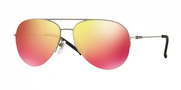 DKNY DY5080 Sunglasses, 10296Q MATTE SILVER (SILVER)