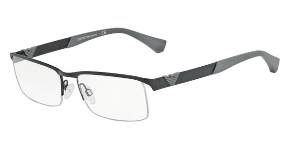 Emporio Armani EA1014 Eyeglasses, 3051 MATTE BLACK (BLACK)