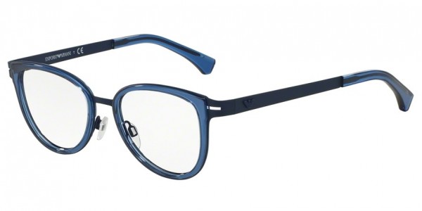 Emporio Armani EA1032 Eyeglasses, 3100 BLUE RUBBER (BLUE)