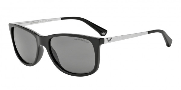 Emporio Armani EA4023 Sunglasses, 501781 BLACK (BLACK)