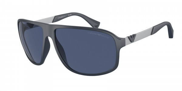 Emporio Armani EA4029 Sunglasses, 508880 MATTE BLUE DARK BLUE (BLUE)