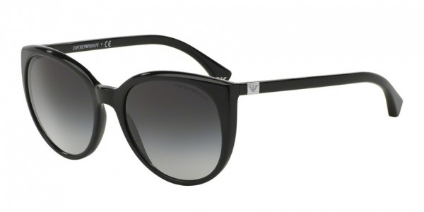 Emporio Armani EA4043 Sunglasses, 50178G BLACK (BLACK)