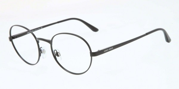 Giorgio Armani AR5026 Eyeglasses, 3001 MATTE BLACK (BLACK)