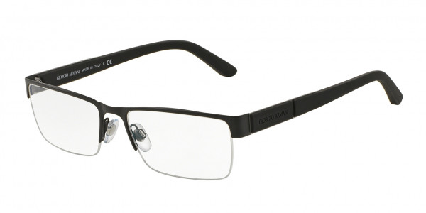 Giorgio Armani AR5044 Eyeglasses, 3001 MATTE BLACK (BLACK)