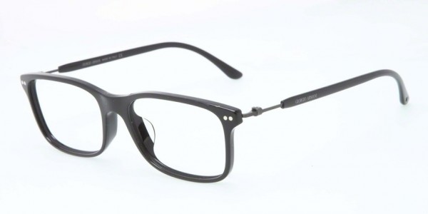 Giorgio Armani AR7024F Eyeglasses, 5017 BLACK (BLACK)