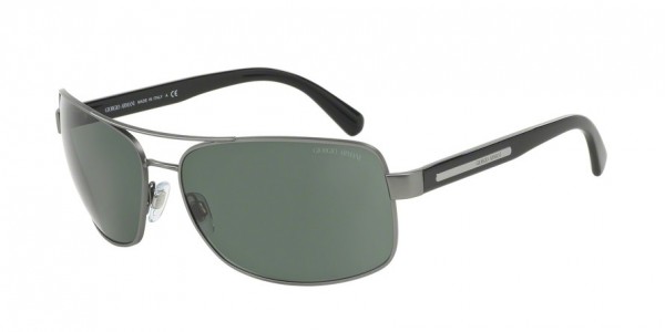 Giorgio Armani AR6011 Sunglasses, 300371 MATTE GUNMETAL (GUNMETAL)