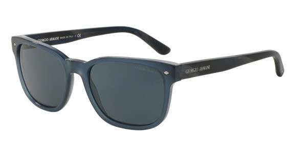 Giorgio Armani AR8049F Sunglasses, 5360R5 OPAL BLUE (BLUE)