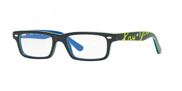 Ray-Ban Junior RY1535 Eyeglasses, 3600 DARK GREY ON BLUE (GREY)
