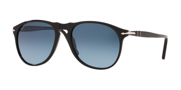 Persol PO9649S Sunglasses, 95/Q8 BLACK (BLACK)