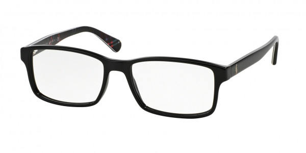 Polo PH2123 Eyeglasses, 5489 BLACK (BLACK)