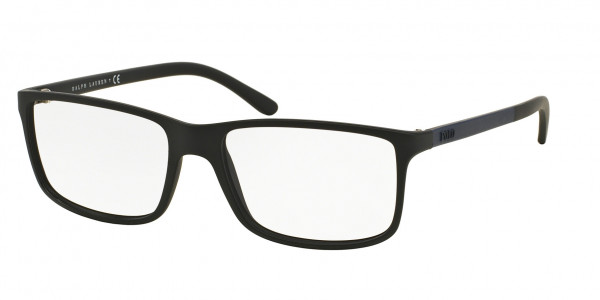 Polo PH2126 Eyeglasses, 5505 MATTE BLACK (BLACK)