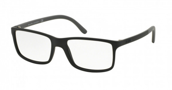 Polo PH2126 Eyeglasses, 5534 MATTE BLACK (BLACK)