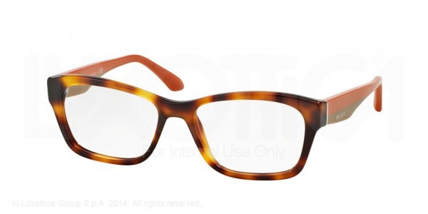 Prada PR 24RV VOICE Eyeglasses, TKR1O1 HAVANA (HAVANA)