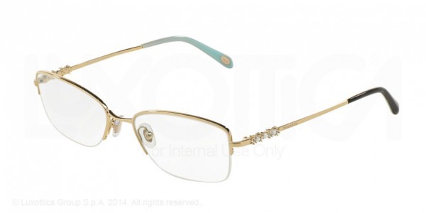 Tiffany & Co. TF1109HB Eyeglasses, 6091 PALE GOLD (GOLD)