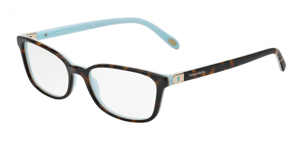 Tiffany & Co. TF2094 Eyeglasses, 8134 HAVANA/BLUE (HAVANA)