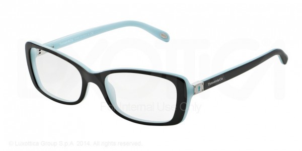Tiffany & Co. TF2095 Eyeglasses, 8055 BLACK/BLUE (BLACK)