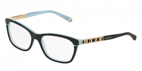 Tiffany & Co. TF2102F Eyeglasses, 8055 BLACK/BLUE (BLACK)