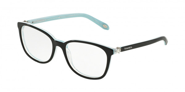 Tiffany & Co. TF2109HB Eyeglasses, 8193 BLACK ON TIFFANY BLUE STRIPED (BLACK)