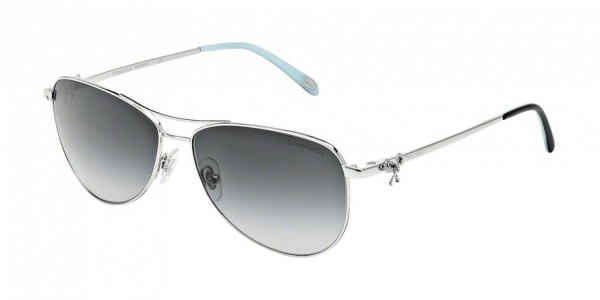 Tiffany & Co. TF3044 Sunglasses, 60473C SILVER (SILVER)