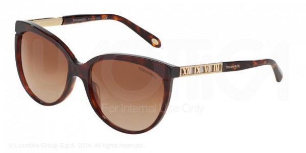 Tiffany & Co. TF4097 Sunglasses, 80023B HAVANA (HAVANA)