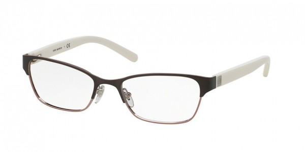 Tory Burch TY1040 Eyeglasses, 3030 SATIN PINK GUNMETAL (BLACK)