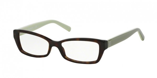Tory Burch TY2041 Eyeglasses, 1286 TORTOISE MINT (HAVANA)