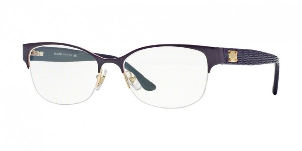 Versace VE1222 Eyeglasses, 1345 GOLD (VIOLET)