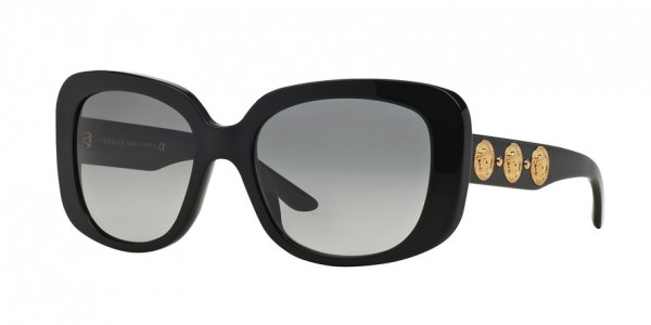 Versace VE4284 Sunglasses, GB1/11 BLACK (BLACK)