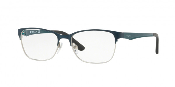Vogue VO3940 Eyeglasses, 5068 TOP DARK GREEN/SILVER (GREEN)
