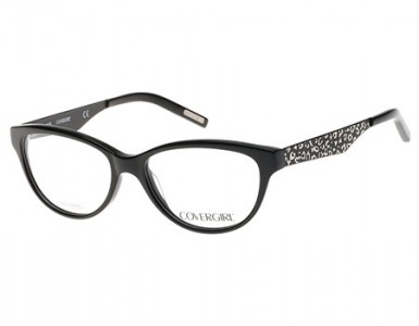CoverGirl CG-0524 Eyeglasses, 001 - Shiny Black
