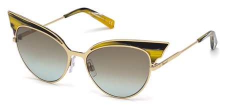 Dsquared2 LOLLO Sunglasses, 64F - Coloured Horn / Gradient Brown