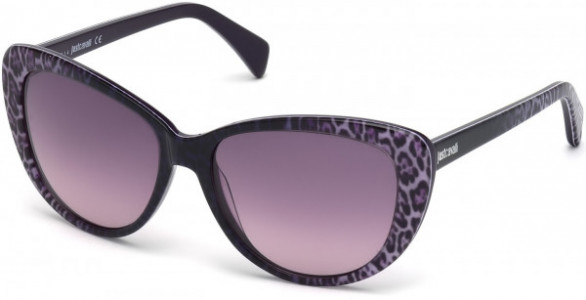 Just Cavalli JC646S Sunglasses, 83W - Violet/other / Gradient Blue