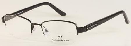Catherine Deneuve CD-0318 (CD-318) Eyeglasses, B84 (BLK) - Black
