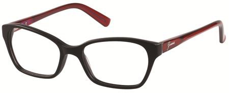Guess GU-2466 (GU 2466) Eyeglasses, B84 (BLK) - Black