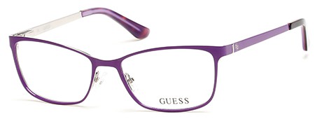 Guess GU-2516 Eyeglasses, 078 - Shiny Lilac