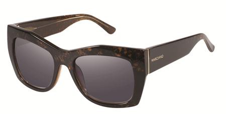 GUESS by Marciano GM-0715 (GM 715) Sunglasses, E26 (BRN-34) - Brown / Gradient Brown Lens