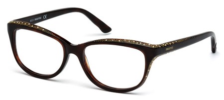 Swarovski DAME Eyeglasses, 052 - Dark Havana