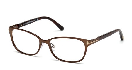 Tom Ford FT5282 Eyeglasses, 048 - Shiny Dark Brown