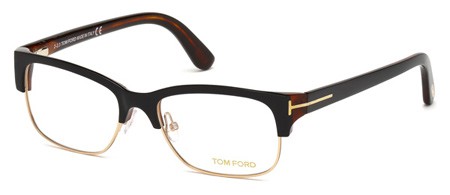Tom Ford FT5307 Eyeglasses, 005 - Black/other